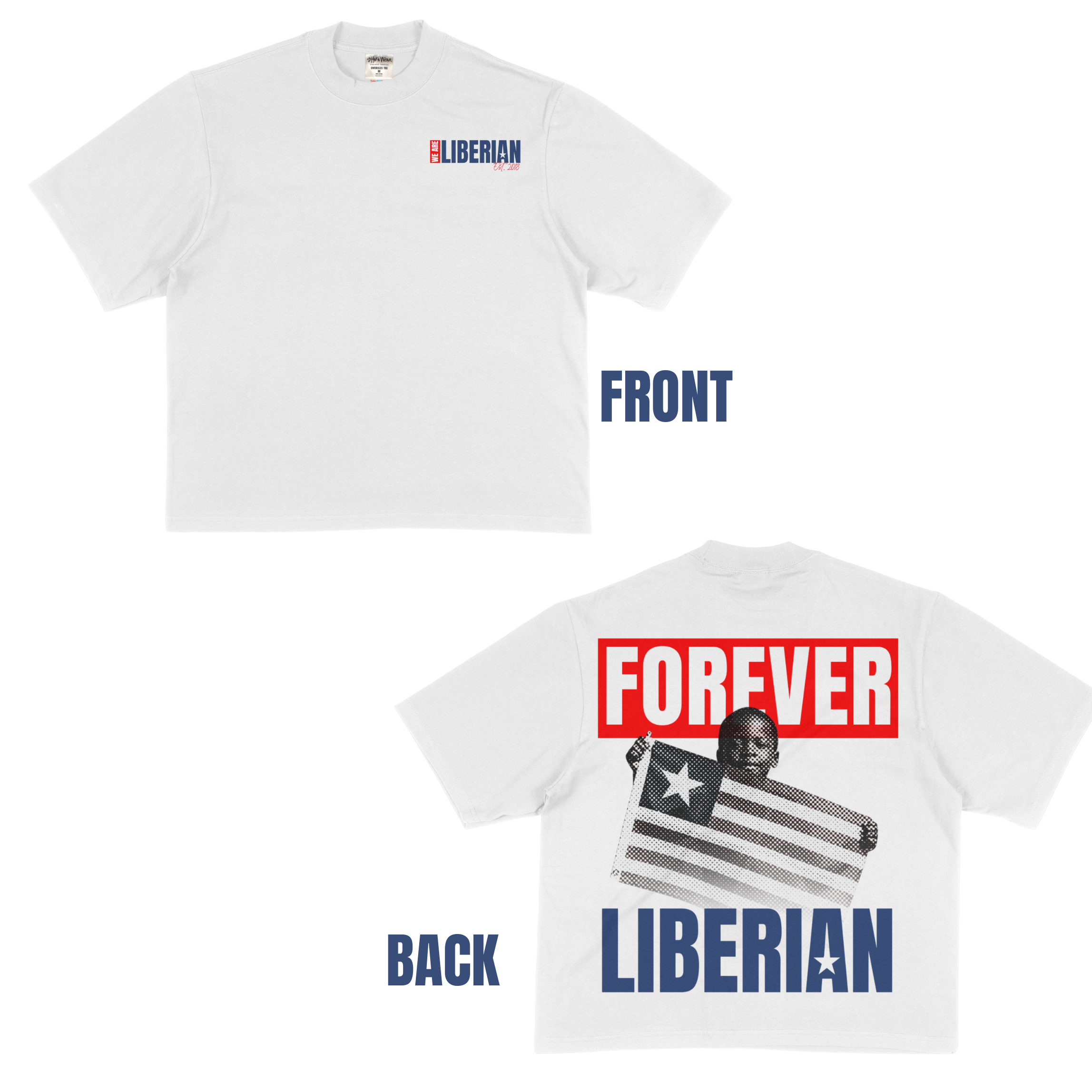 Forever Liberian Back Graphic Tee