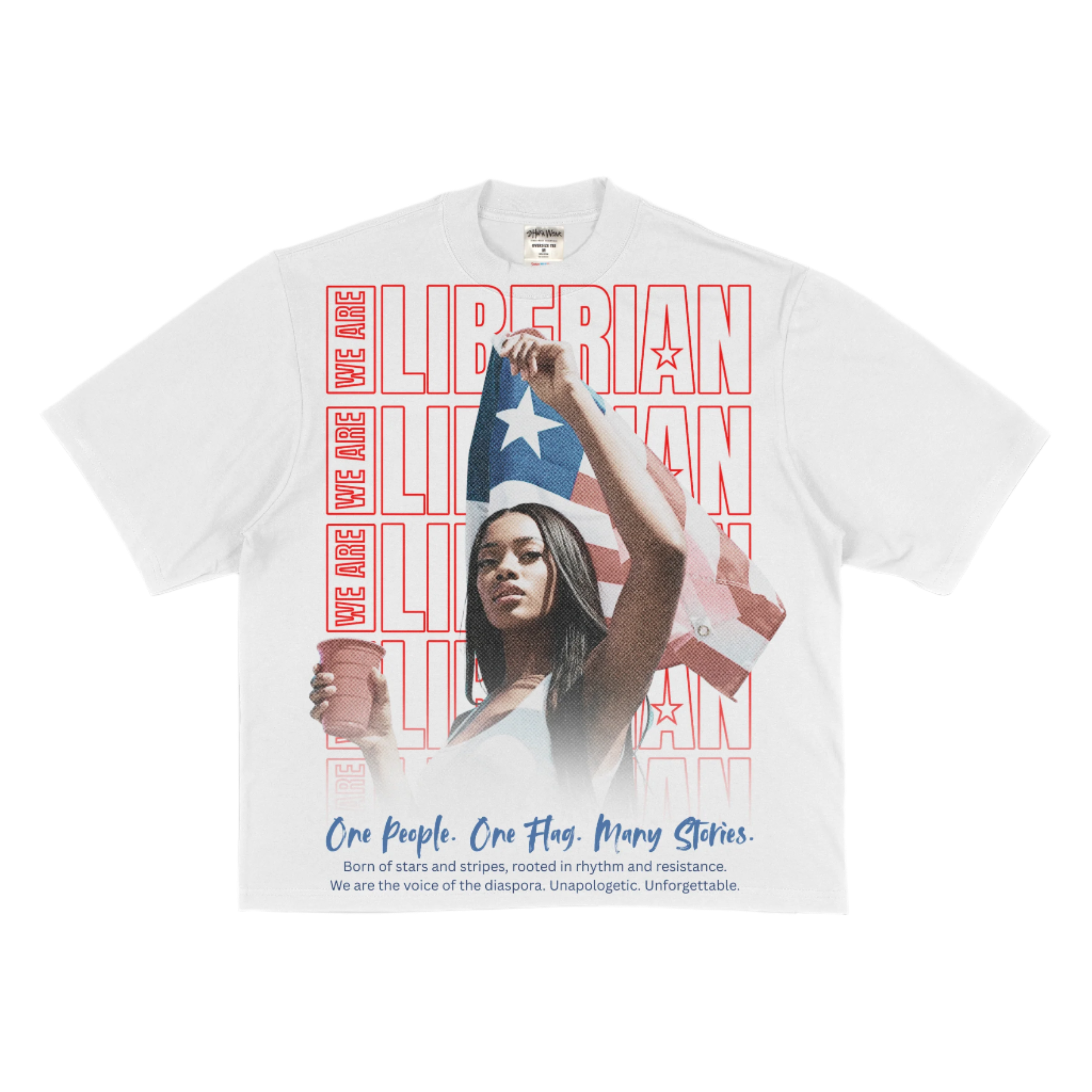 Liberian Girl Flag Tee